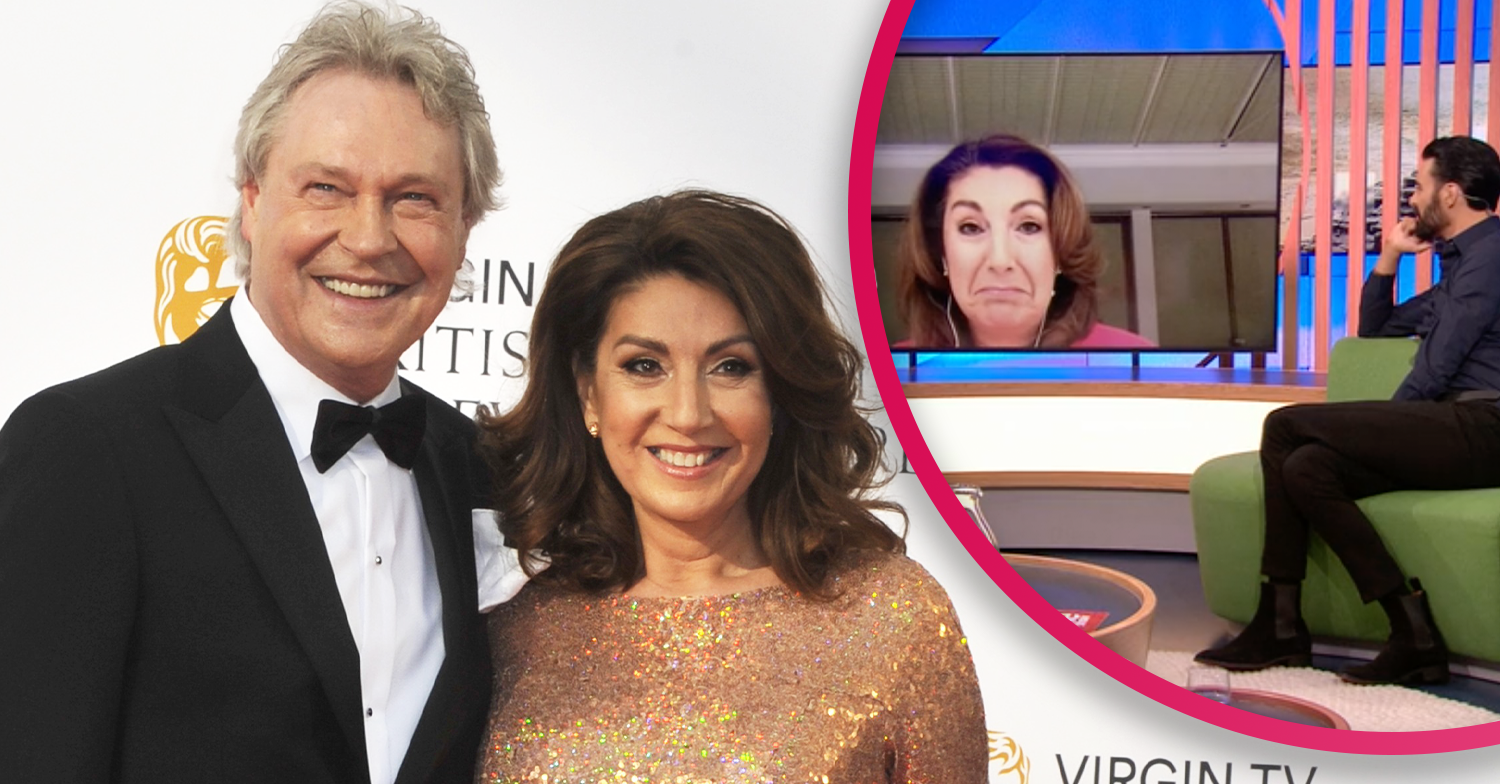 Jane McDonald sad on the one show