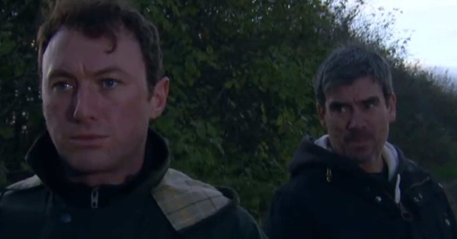 Liam will confess to pushing Meena in Emmerdale (Credit: ITV)