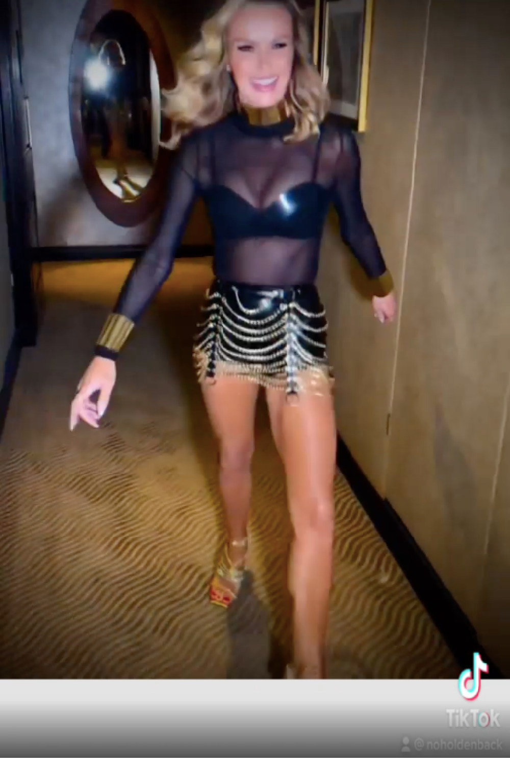 Amanda Holden wears sexy hotpants for 51st birthday