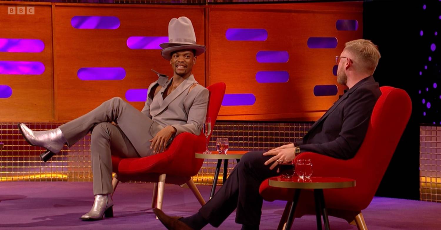 Johannes Radebe and his hat choices came in for the most attention, but check out those boots! 