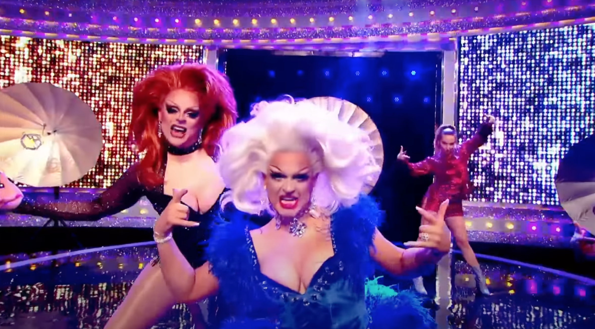 ant and dec in drag on saturday night takeaway