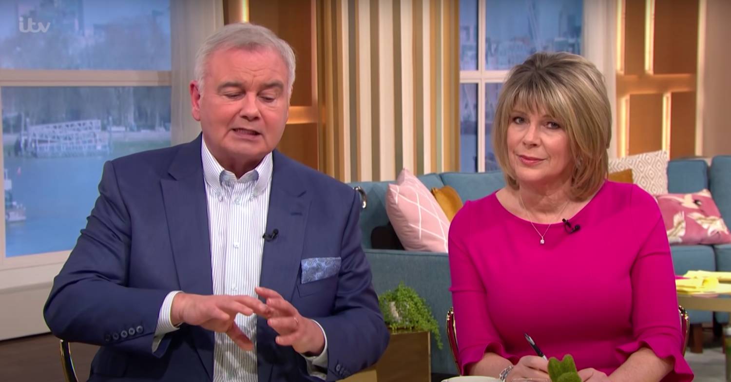Eamonn Holmes and Ruth Langsford previously hosted This Morning on Fridays