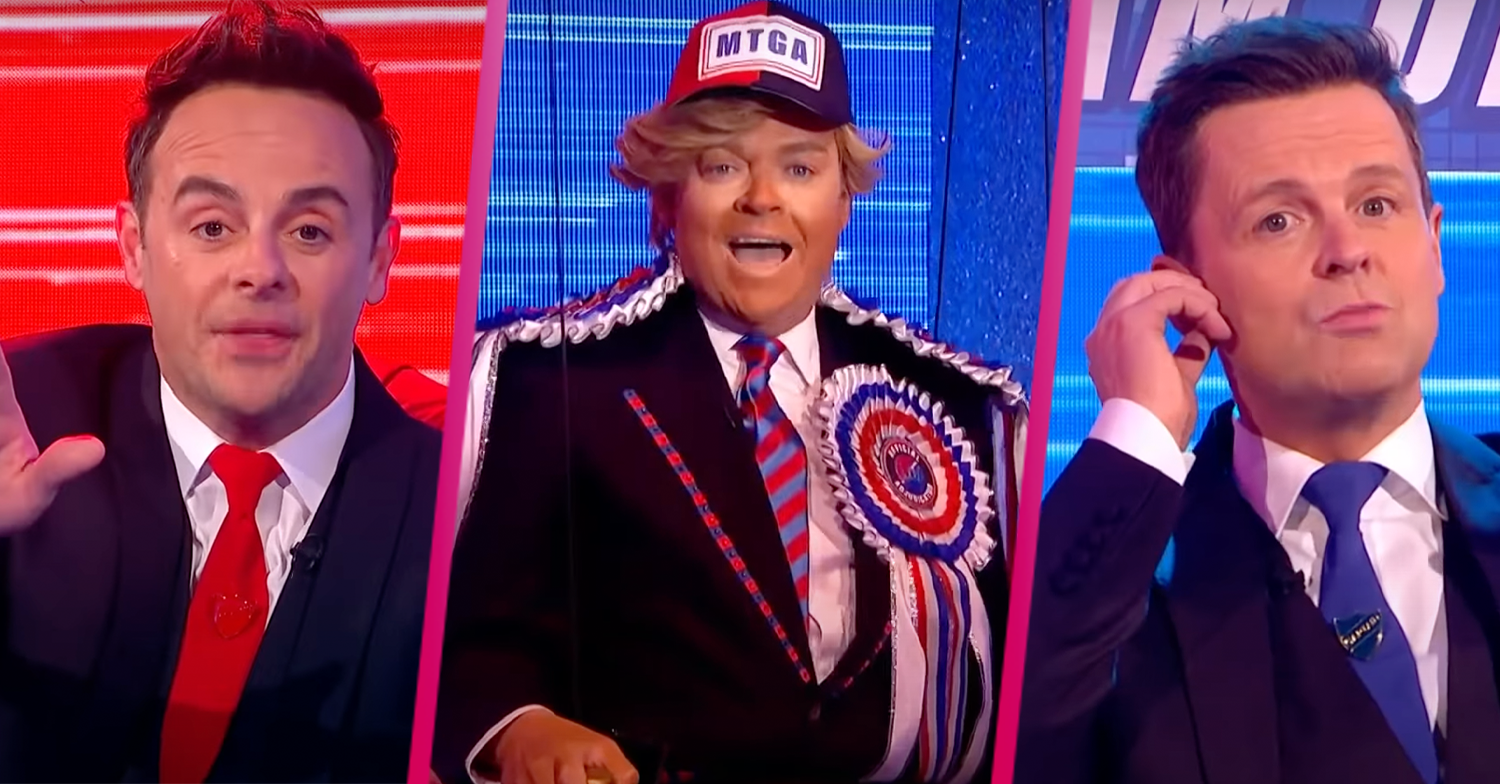 ant and dec saturday night takeaway with Stephen mulhern