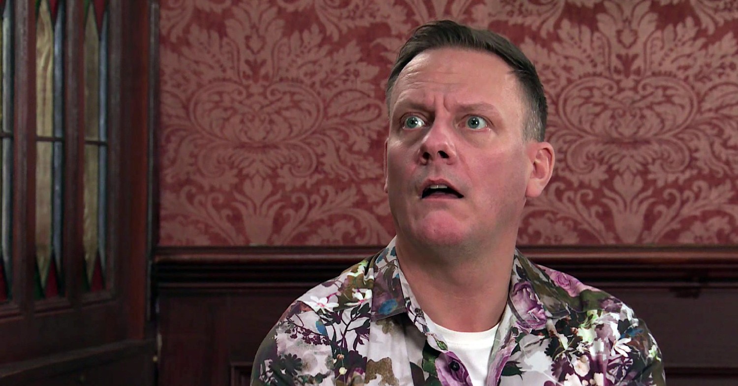 The actor plays Sean Tully in Coronation Street (Credit: ITV)