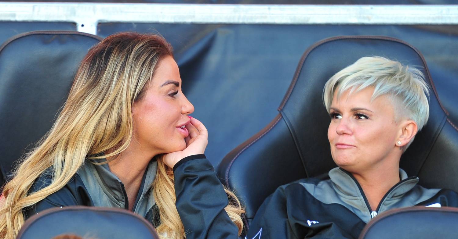 Katie Price and Kerry Katona memorably starred on I'm A Celebrity with one another