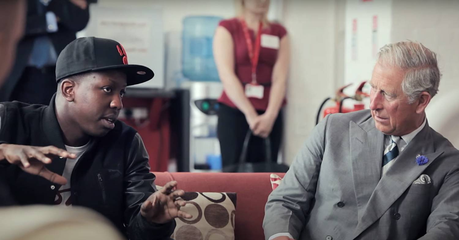 Brenda Edwards son Jamal Edwards, seen here with Prince Charles, has passed away aged 31