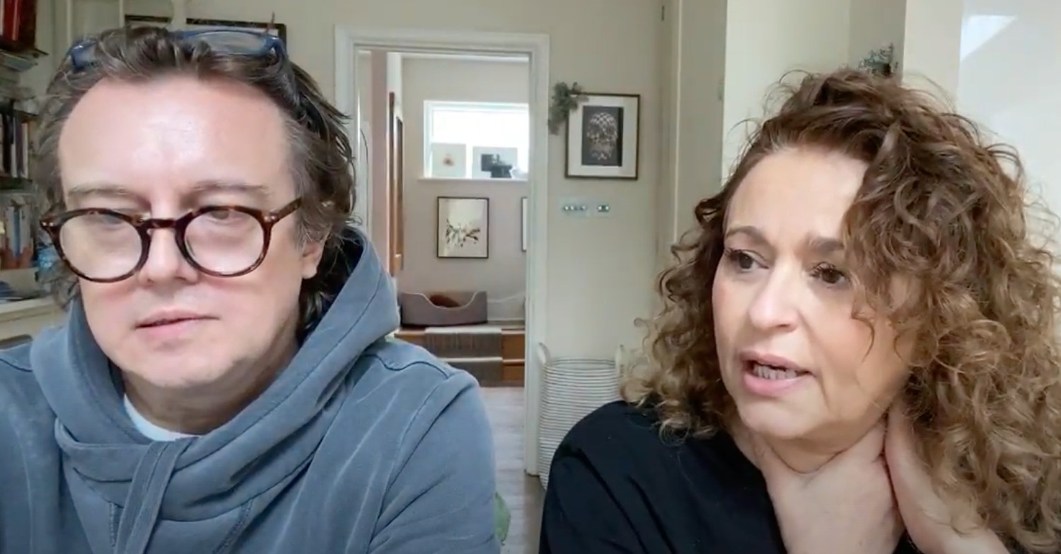 Brenda Edwards' Loose Women co-star Nadia Sawalha speaking about Jamal