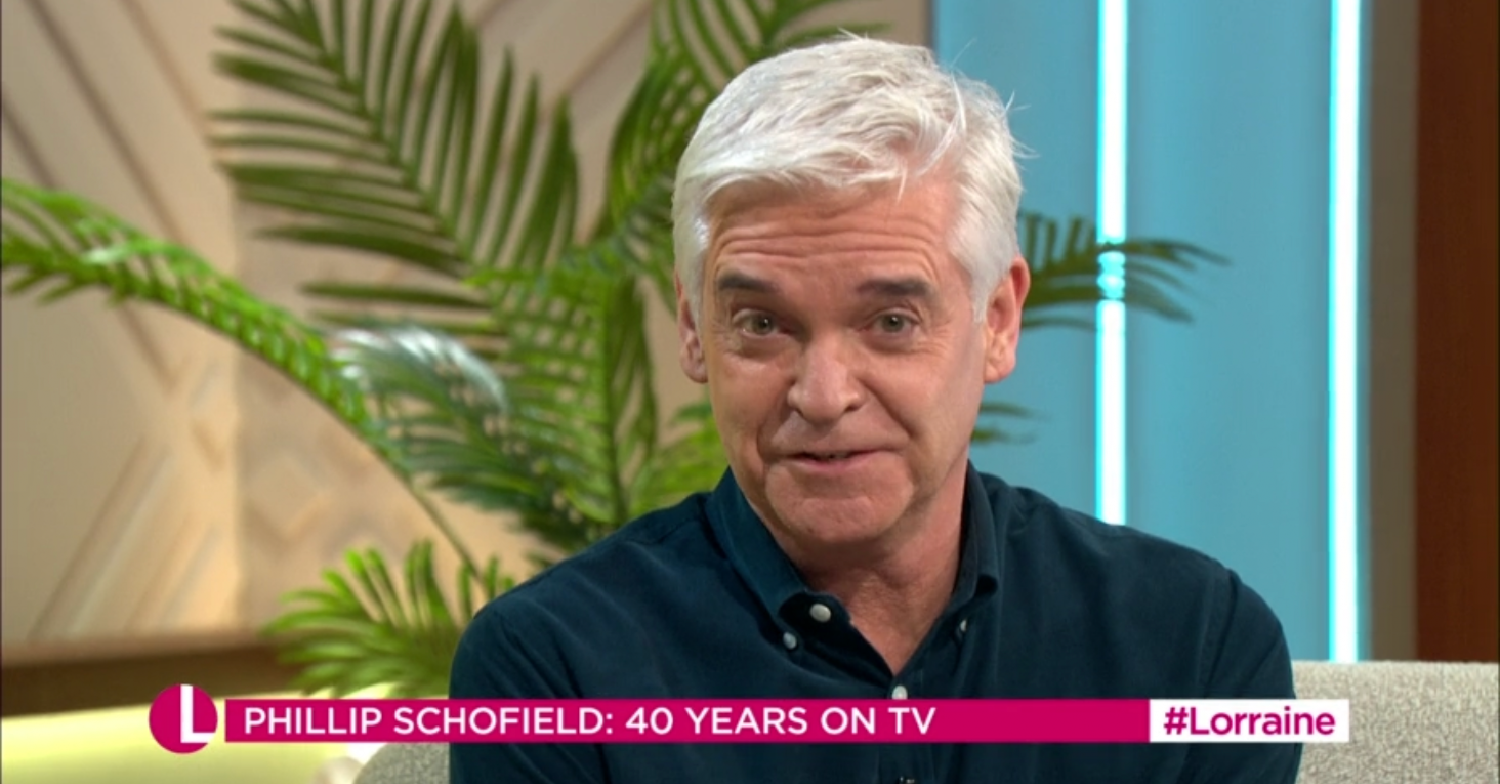 phillip schofield on lorraine