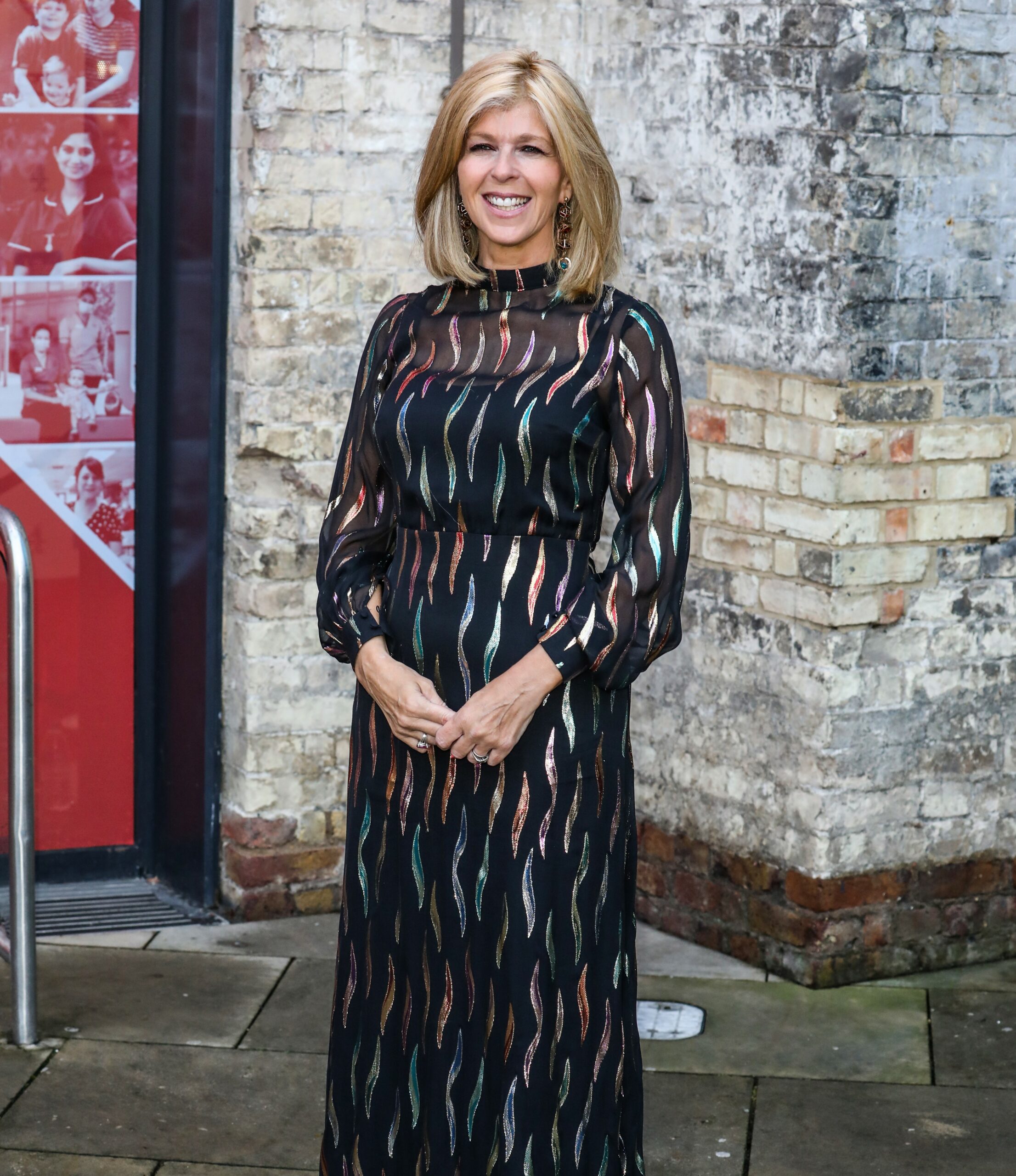 Kate Garraway wows in black dress