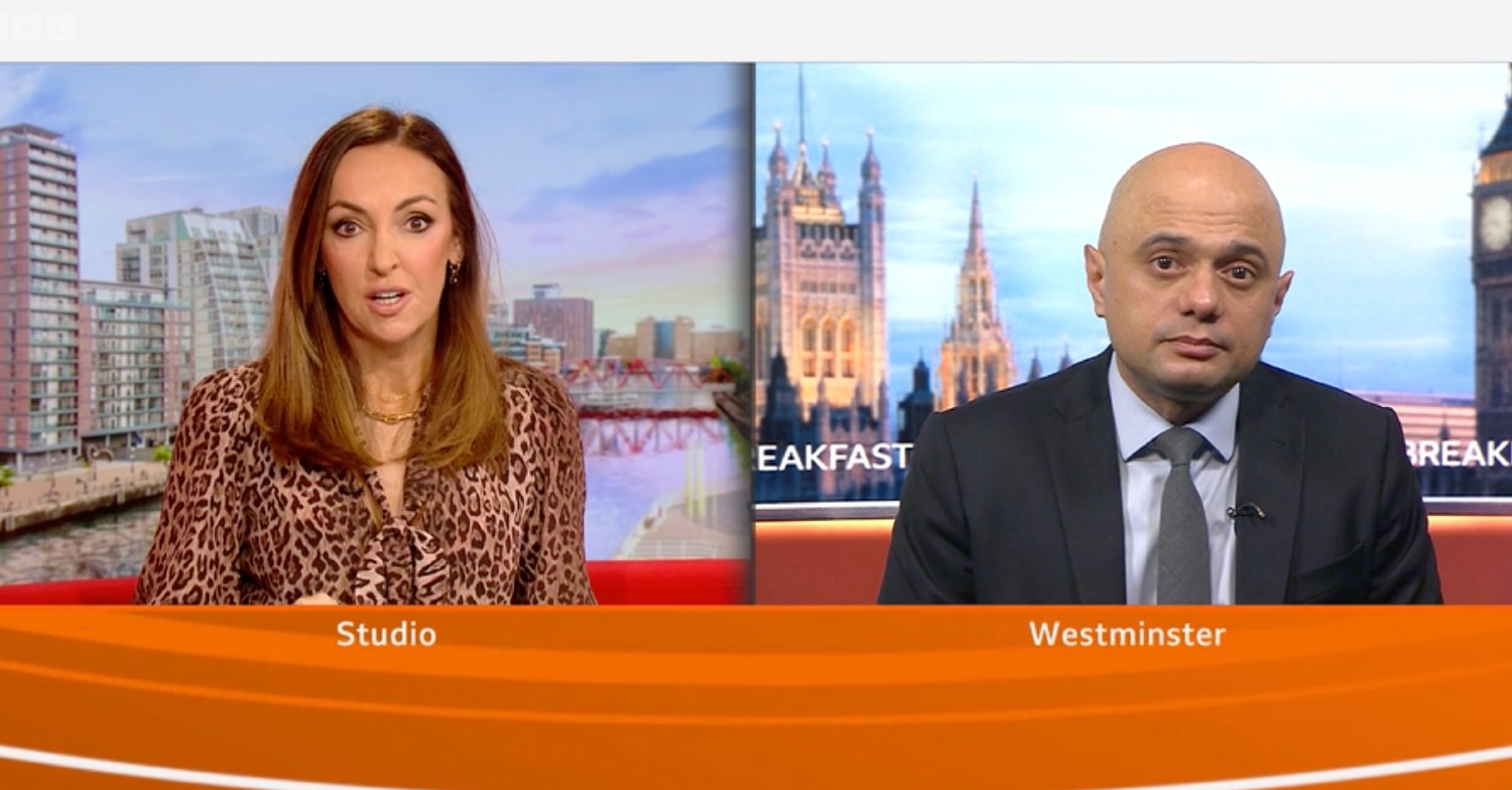 BBC Breakfast presenters Sally Nugent