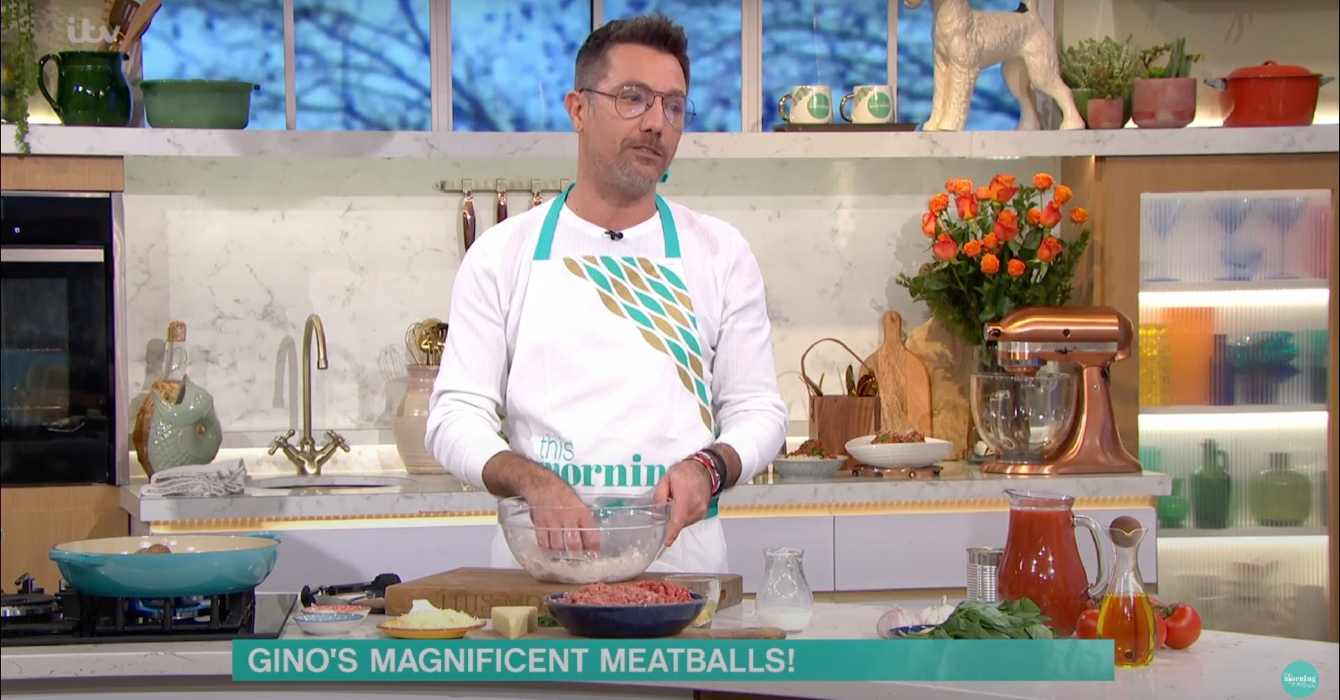 gino d'acampo this morning itv