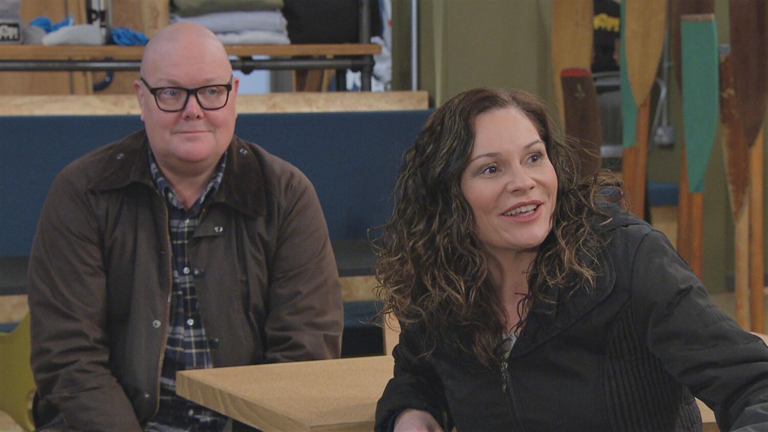 Chas suggests to Vinny and Liv they should hold a wedding reception