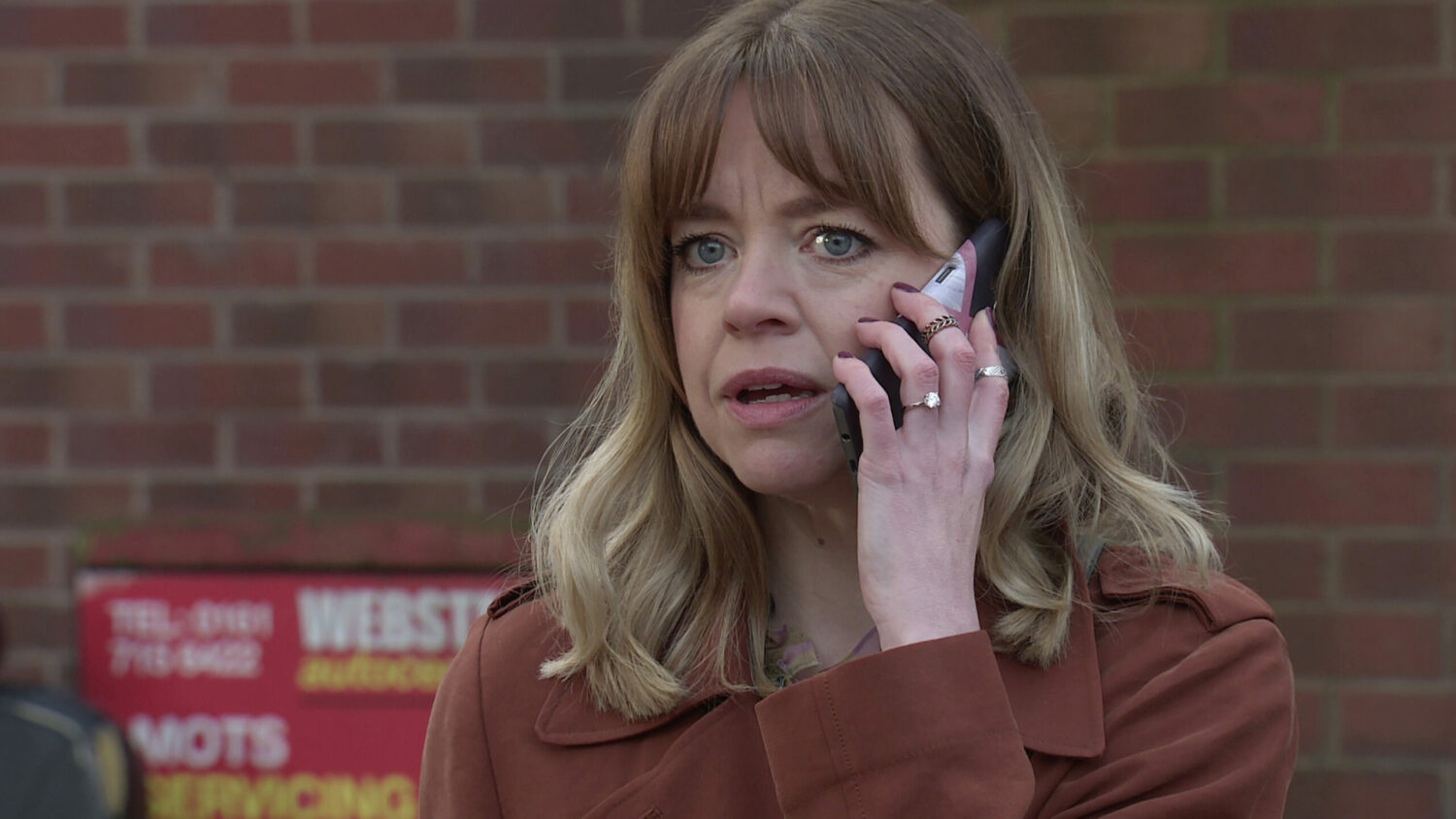 Coronation Street Toyah finds out Abi has been involved in an accident