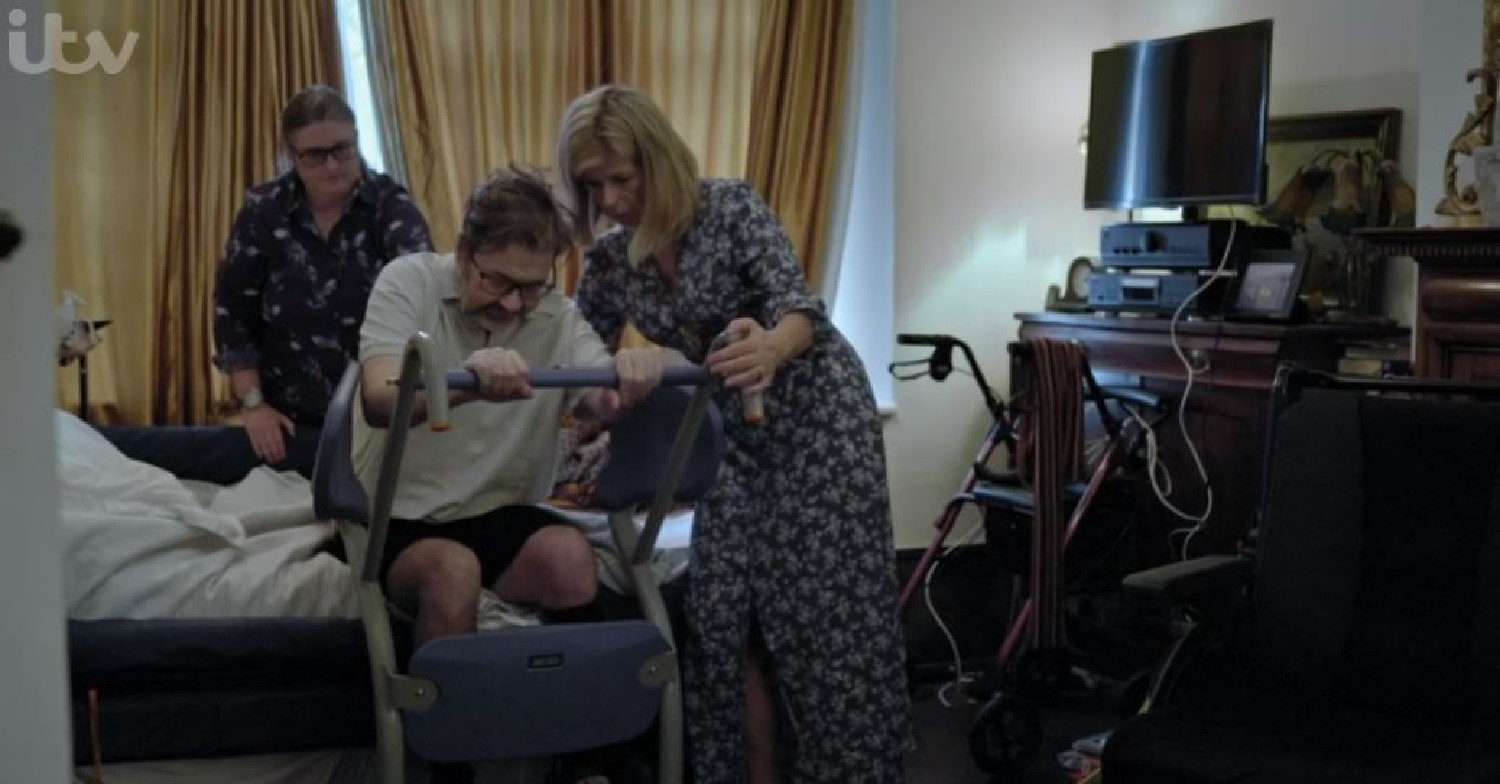 Kate Garraway and husband Derek in documentary
