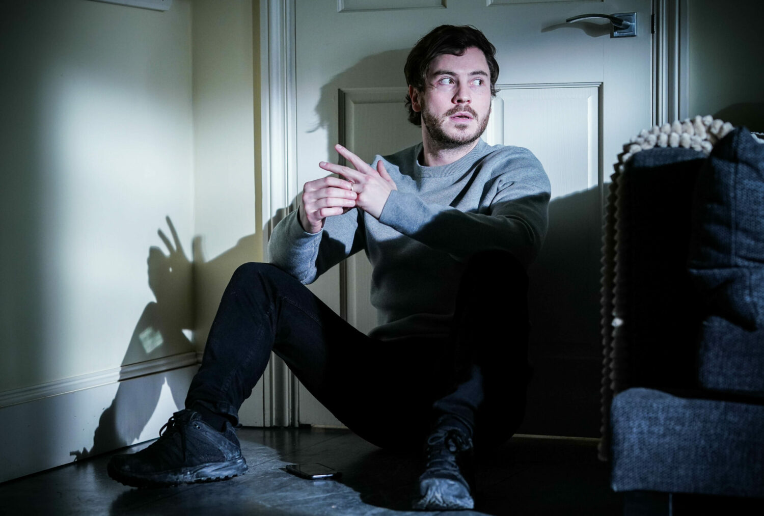 EastEnders Gray calls Chelsea and tells her to come home