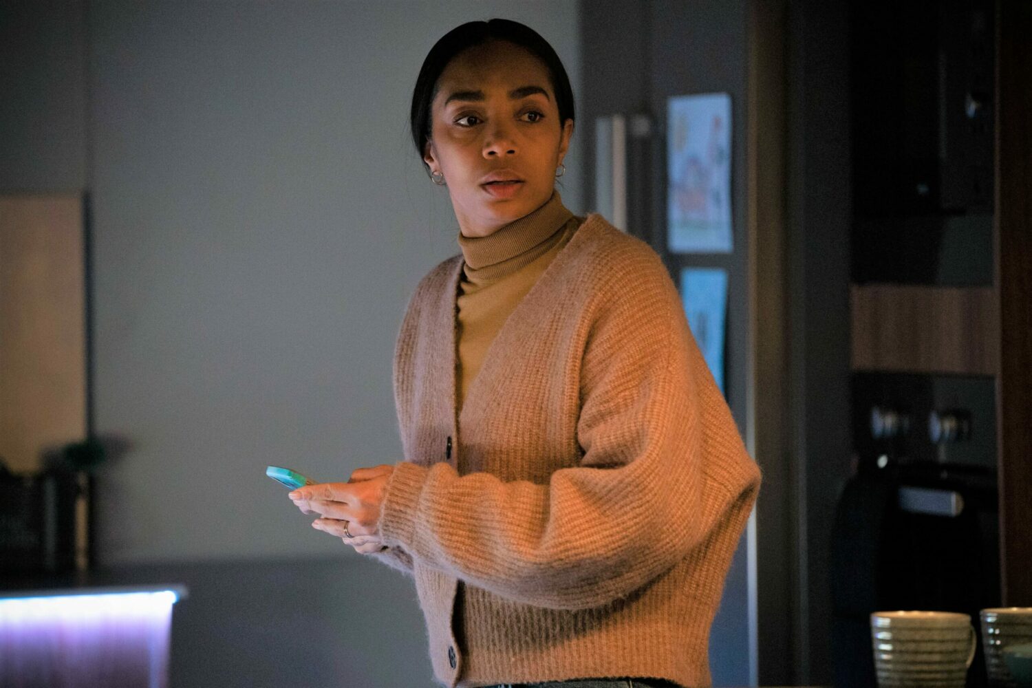 EastEnders Chelsea is stunned to find Gray waiting