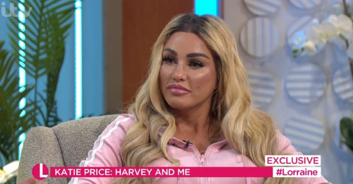 Katie Price on Lorraine today
