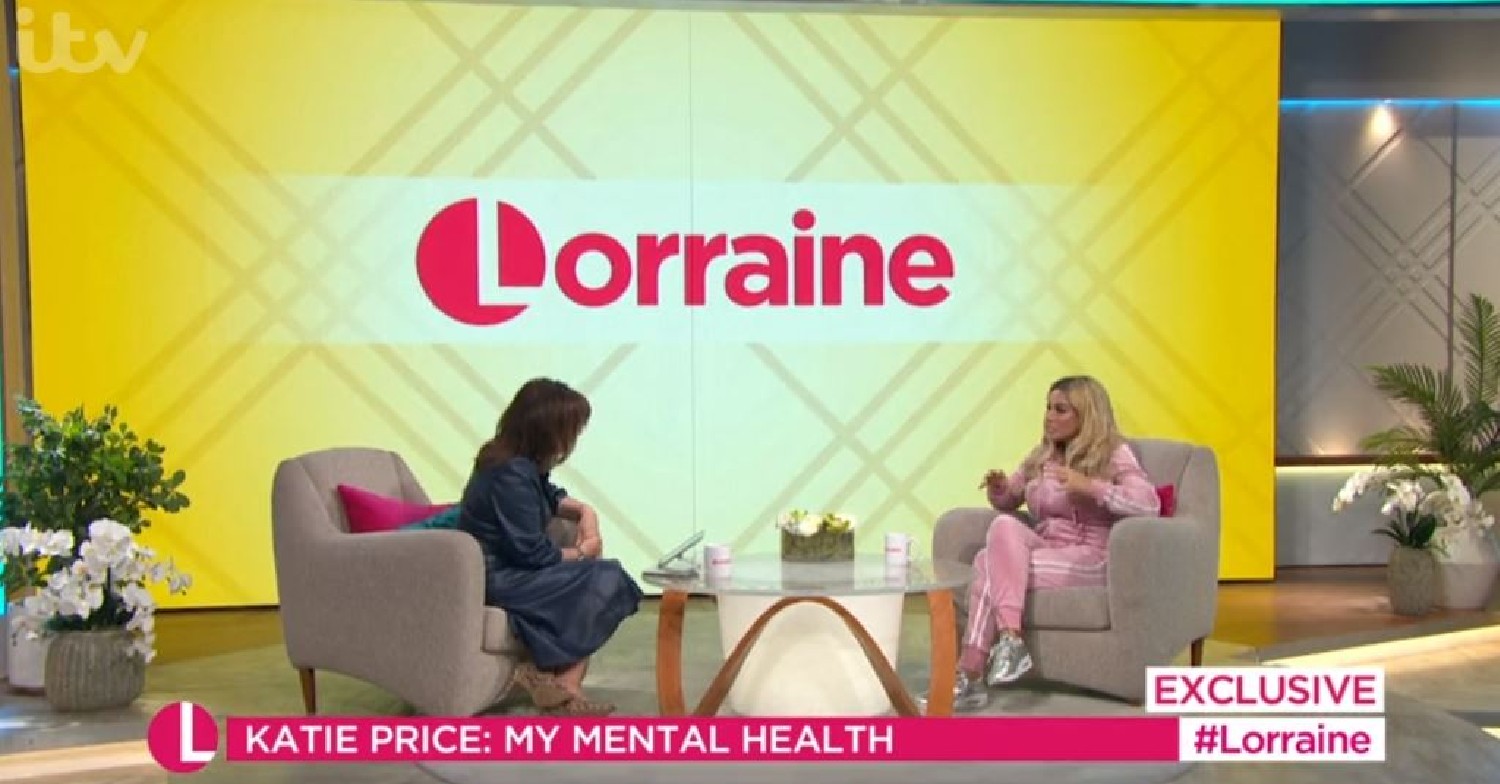 Katie Price on Lorraine today