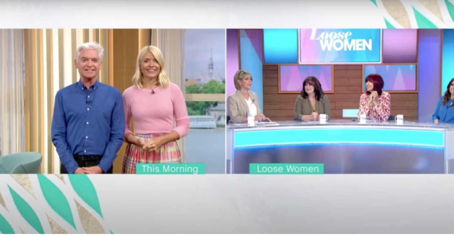 incident between phillip schofield and ruth langsford that upset eamonn holmes