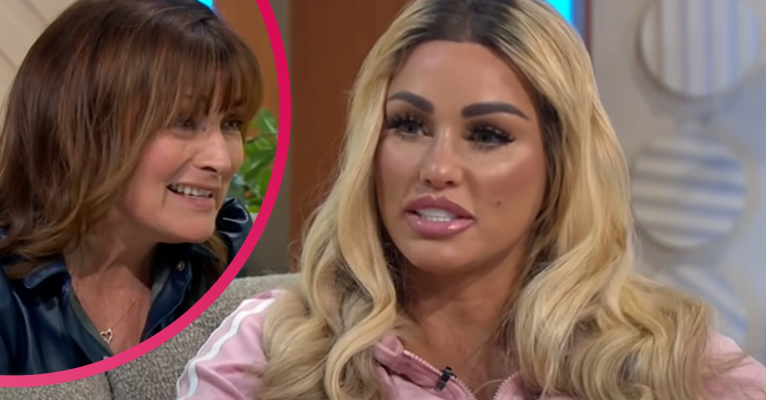 Katie Price on Lorraine today