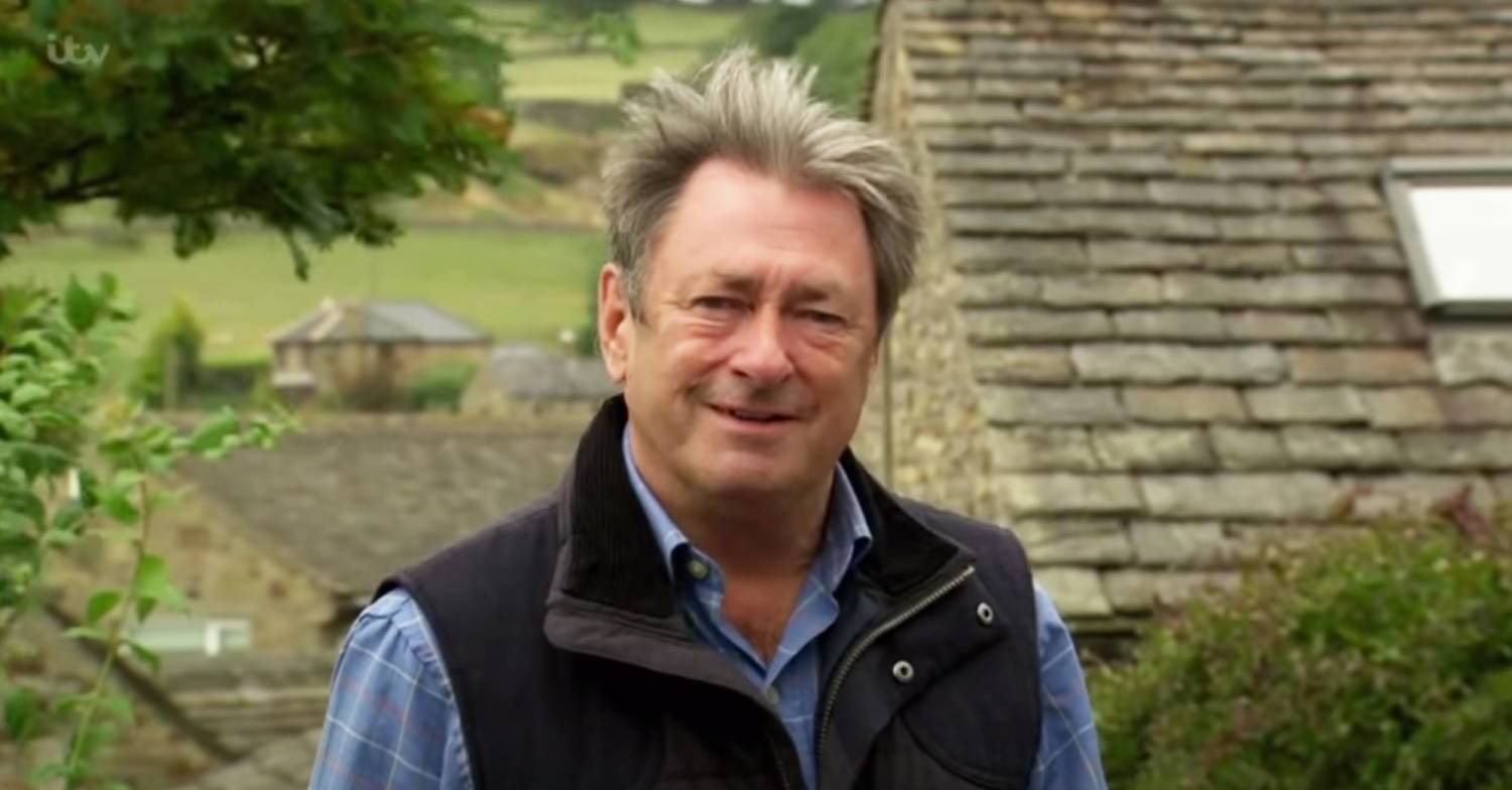 Love Your Weekend presenter Alan Titchmarsh smiles
