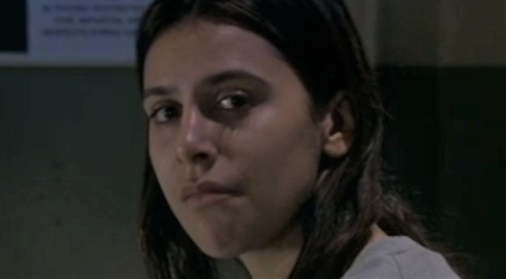 Emmerdale Meena talks to camera in sinister scenes