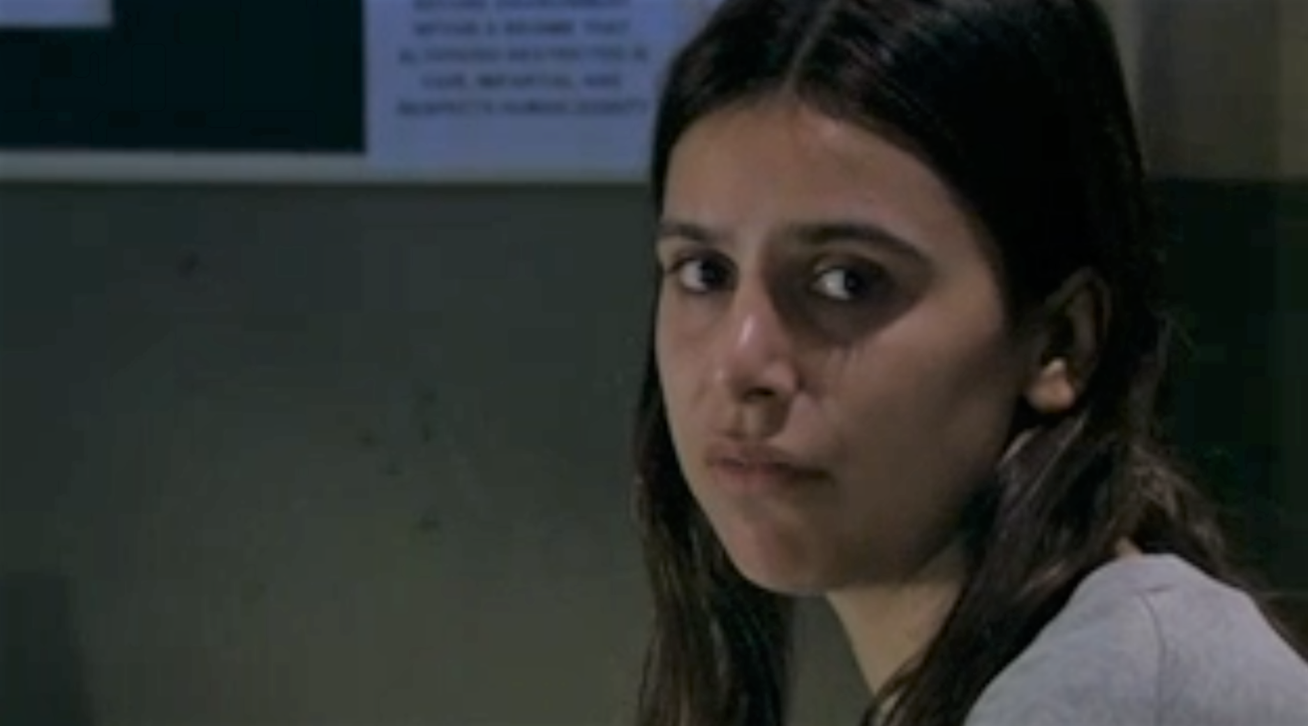 Emmerdale Meena talks to camera in sinister scenes