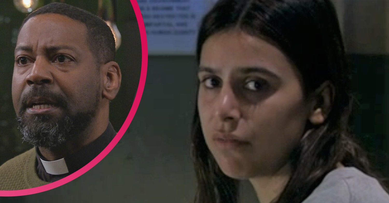 Emmerdale Charles has been visiting Meena