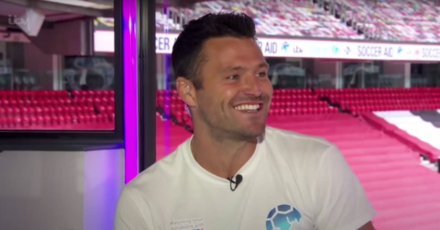 Mark Wright 'banned' by ITV, apart from Soccer Aid (Credit: Lorraine YouTube)