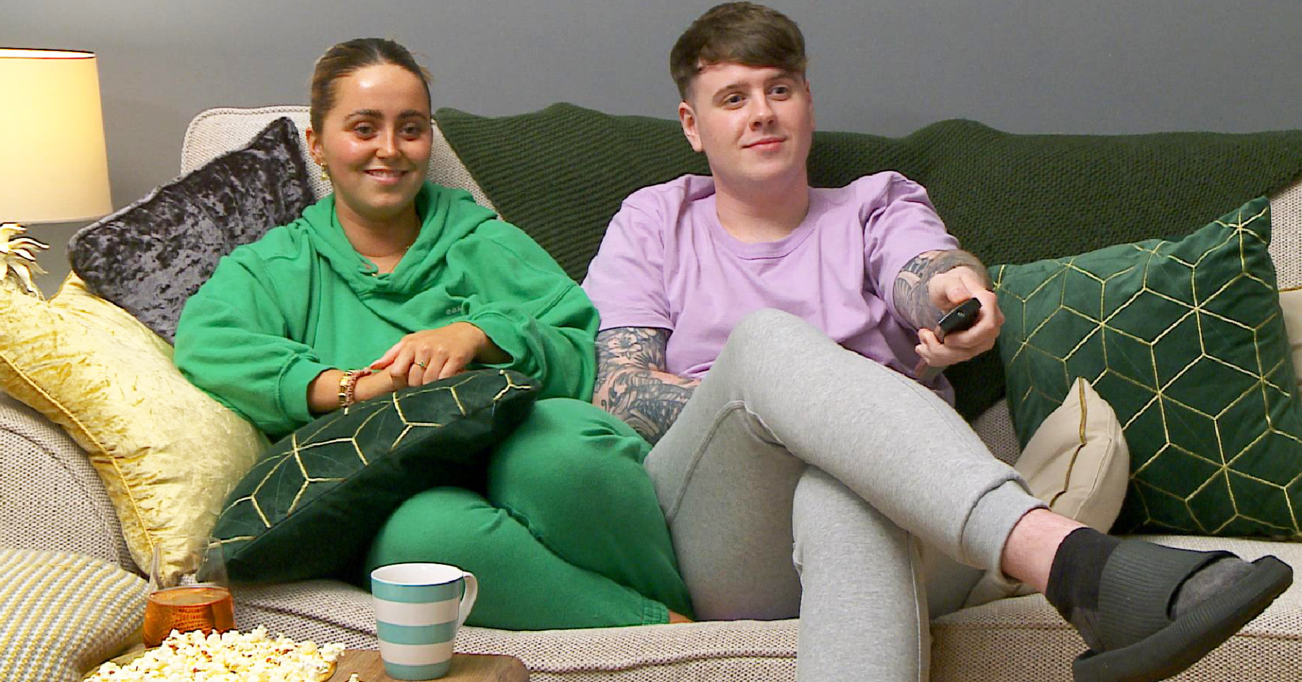 Gogglebox Joe and Roisin