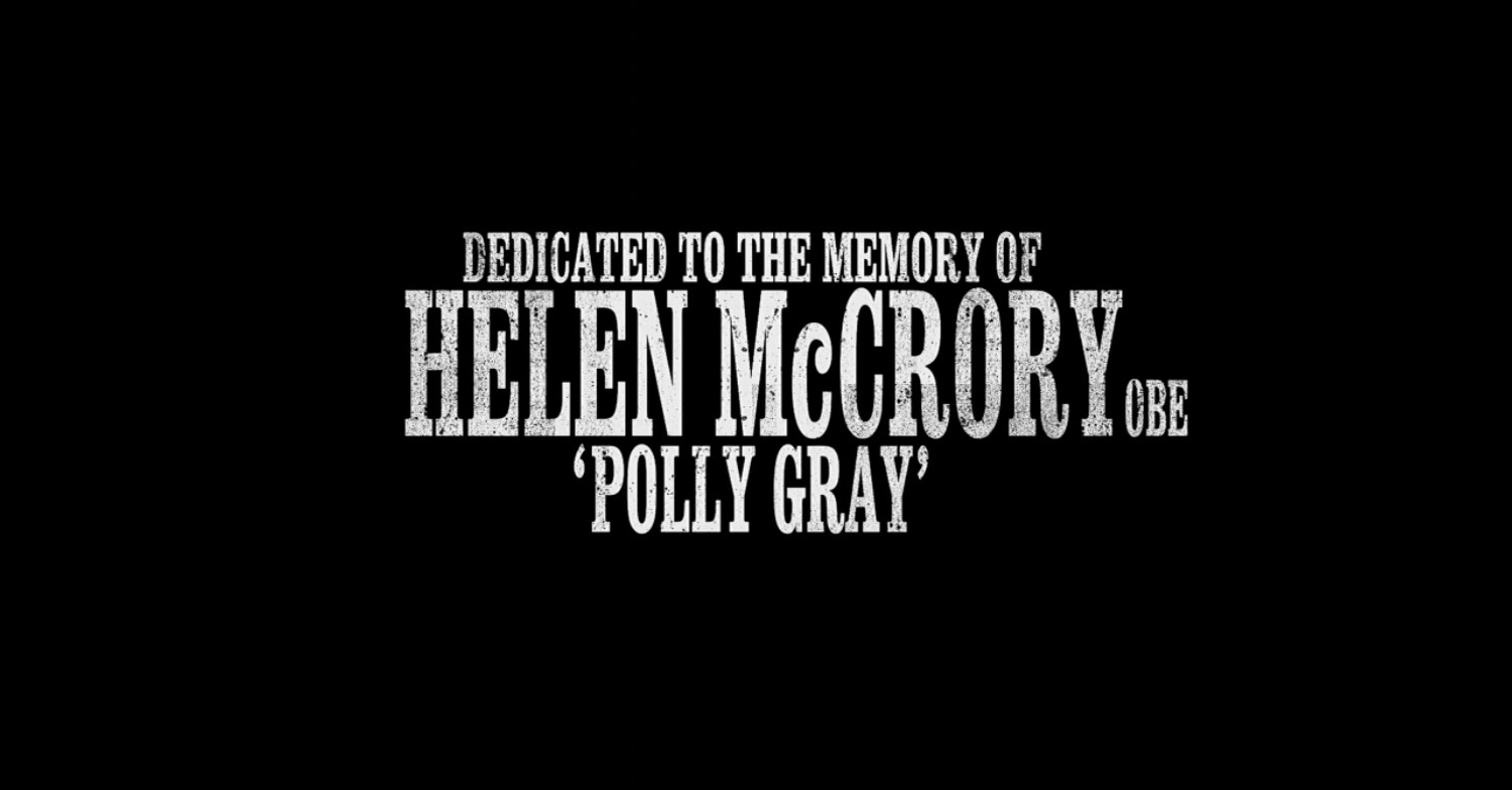 Aunt Polly/Helen McCrory tribute Peaky Blinders