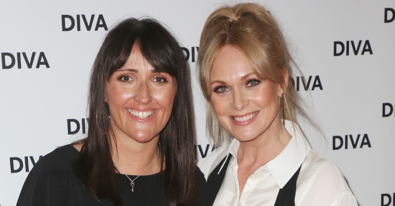 Michelle Hardwick and soaps boss Kate Brooks met on Emmerdale (Credit: ITV)
