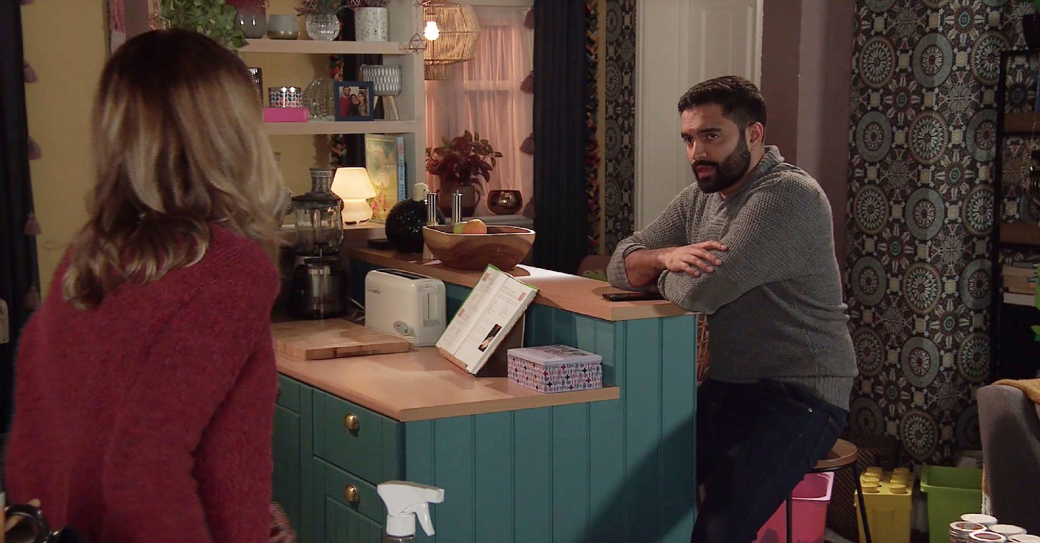 Toyah and Imran's flat needs a good revamp (Credit: ITV)