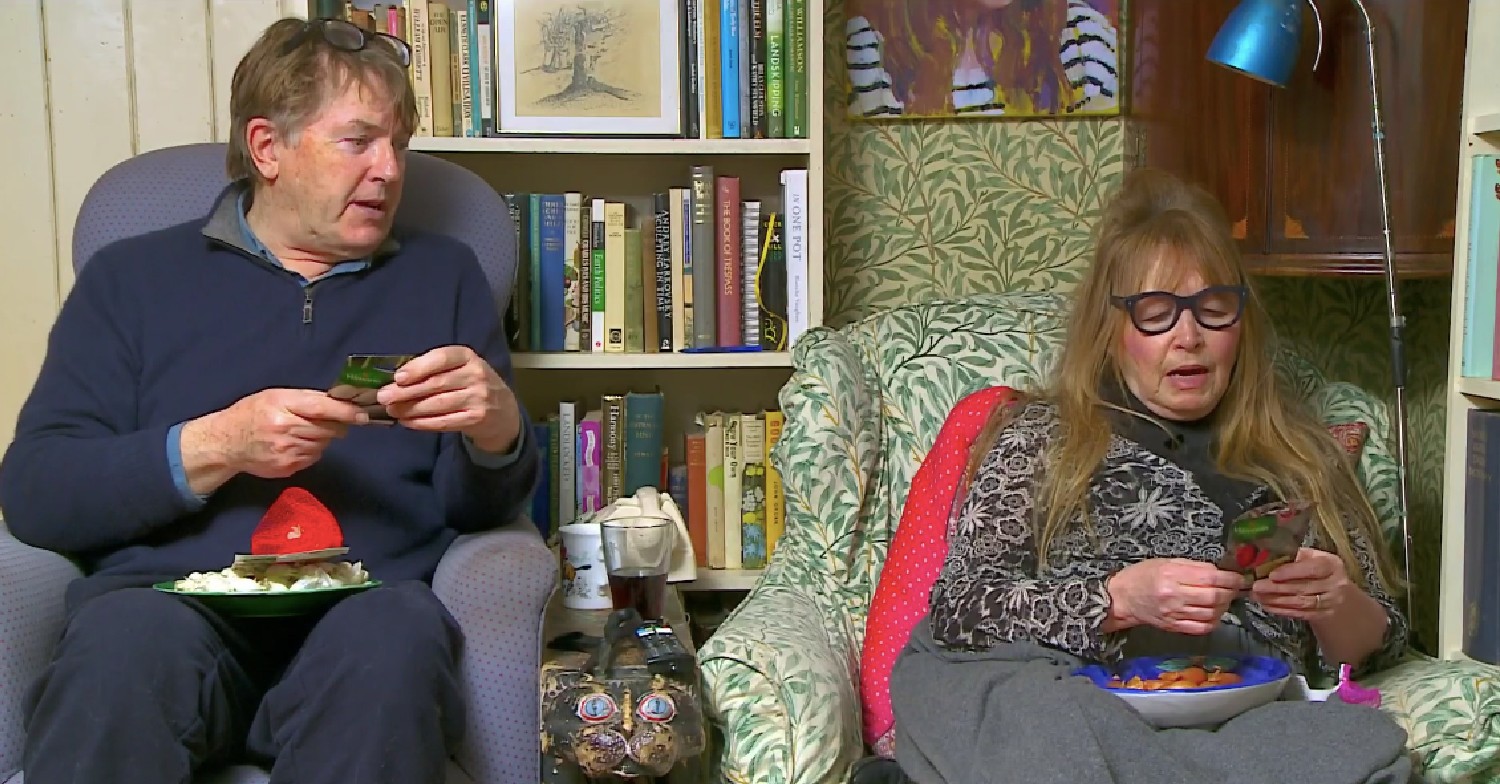 Gogglebox's Giles and Mary unrecognisable in throwback photos