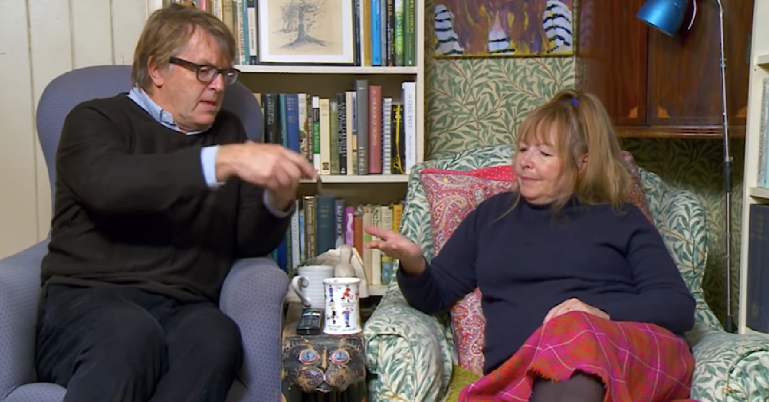 Gogglebox's Giles and Mary