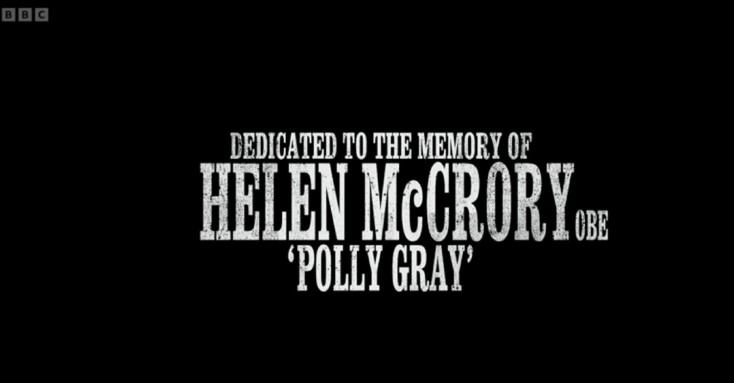 helen mccrory peaky blinder tribute