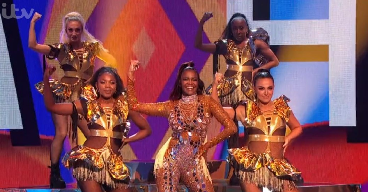 Oti Mabuse on Dancing On Ice