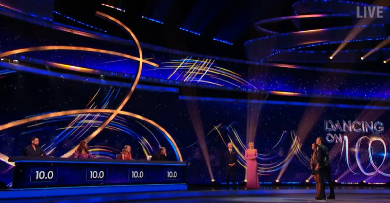 Brendan Cole gets 10s on Dancing On Ice