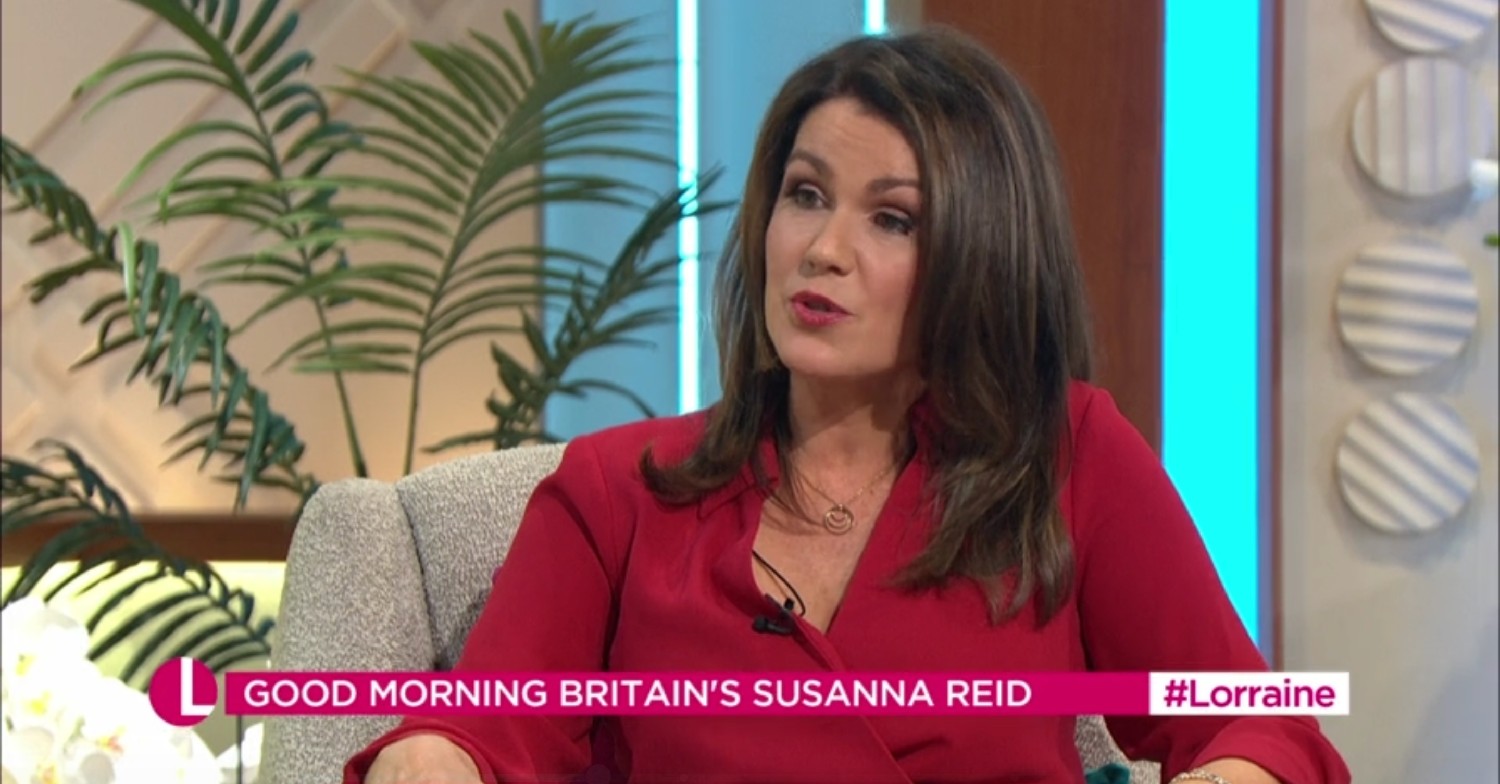 GMB presenter susanna reid on lorraine