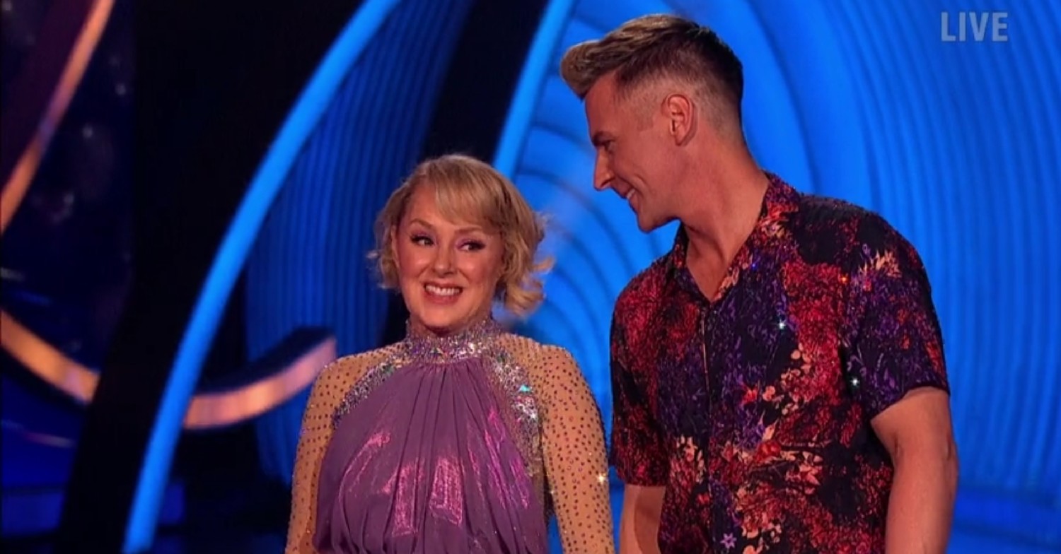 sally dynevor dancing on ice 2022