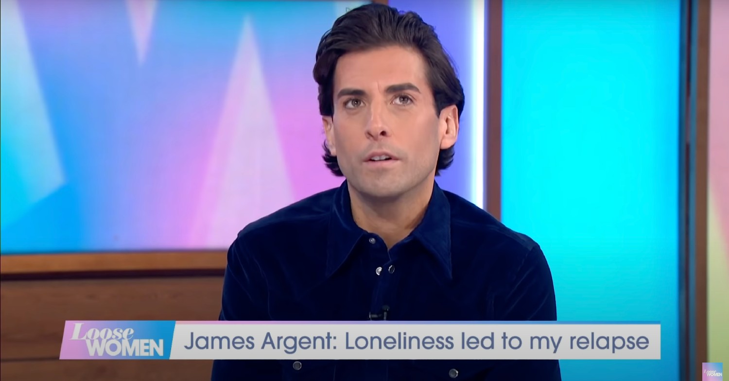 James Arg Argent on loose women today
