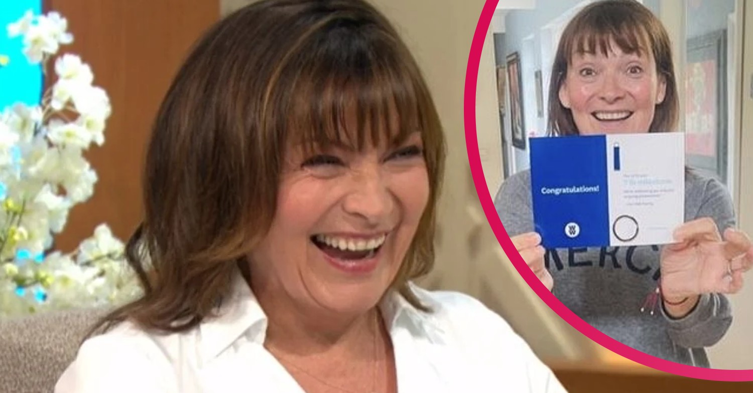 Lorraine Kelly loses nearly a stone in weight