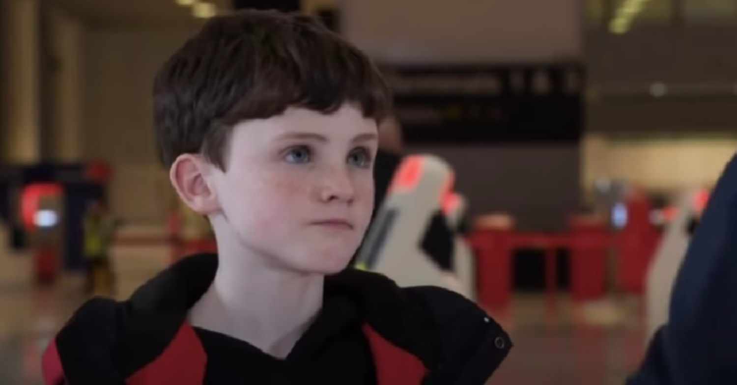 Coronation Street's Joseph is outside