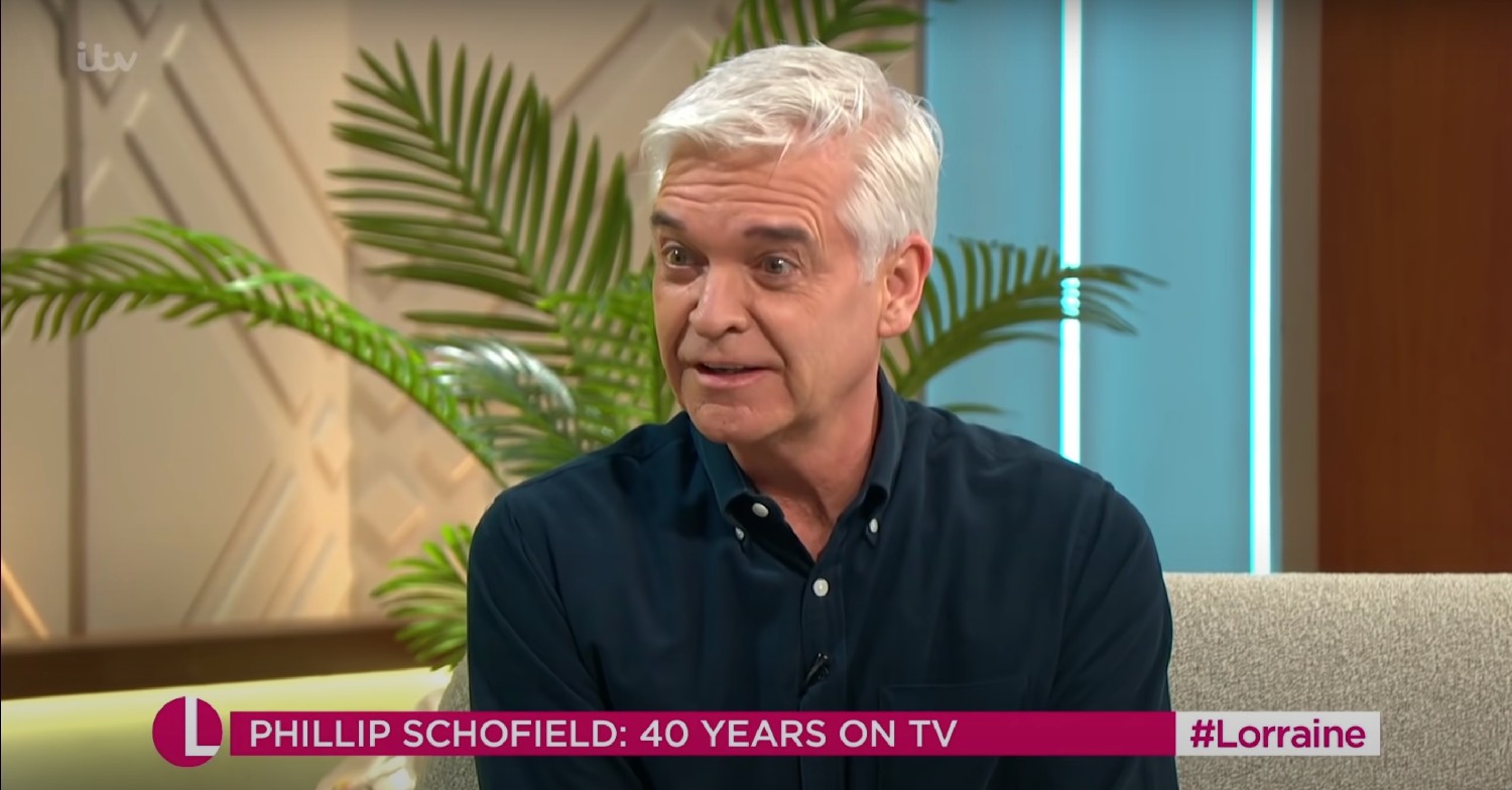 phillip schofield on lorraine