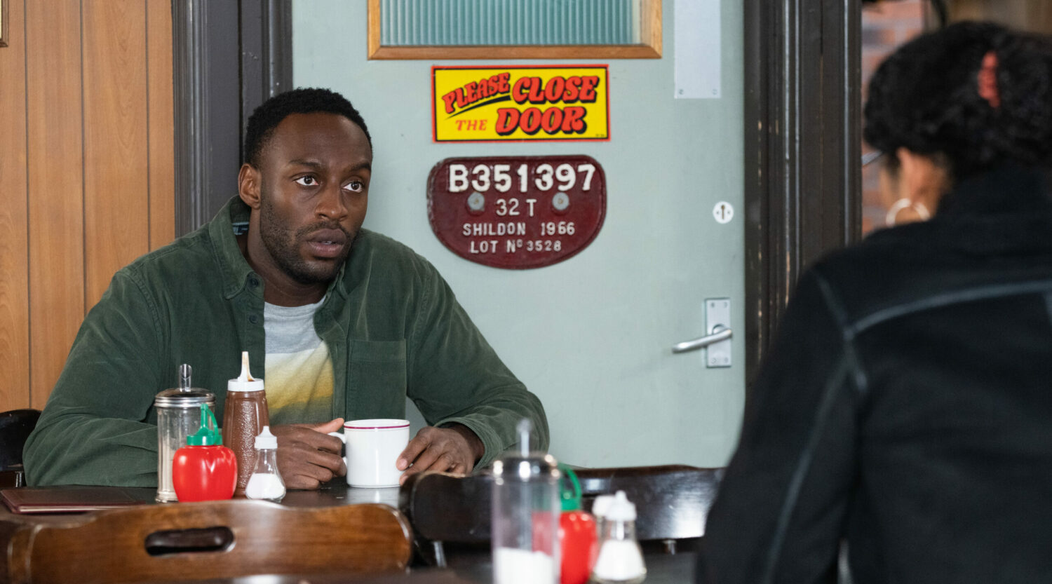 Coronation Street Michael finds out Grace is blackmailing his family