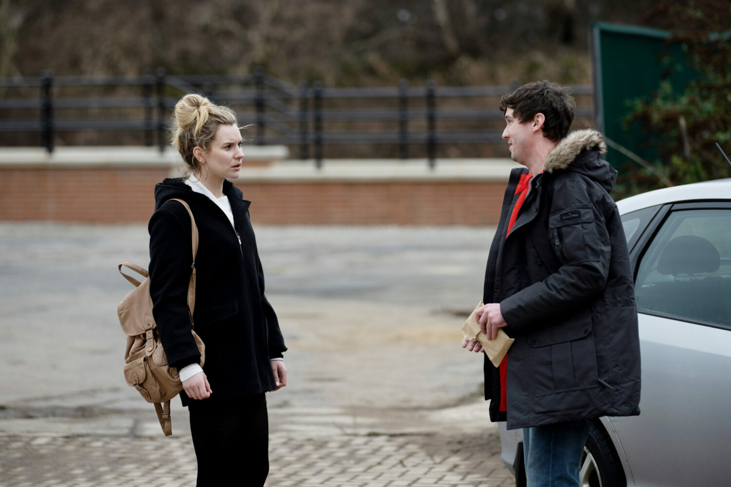 Emmerdale Dawn meets with Alex and his dealer