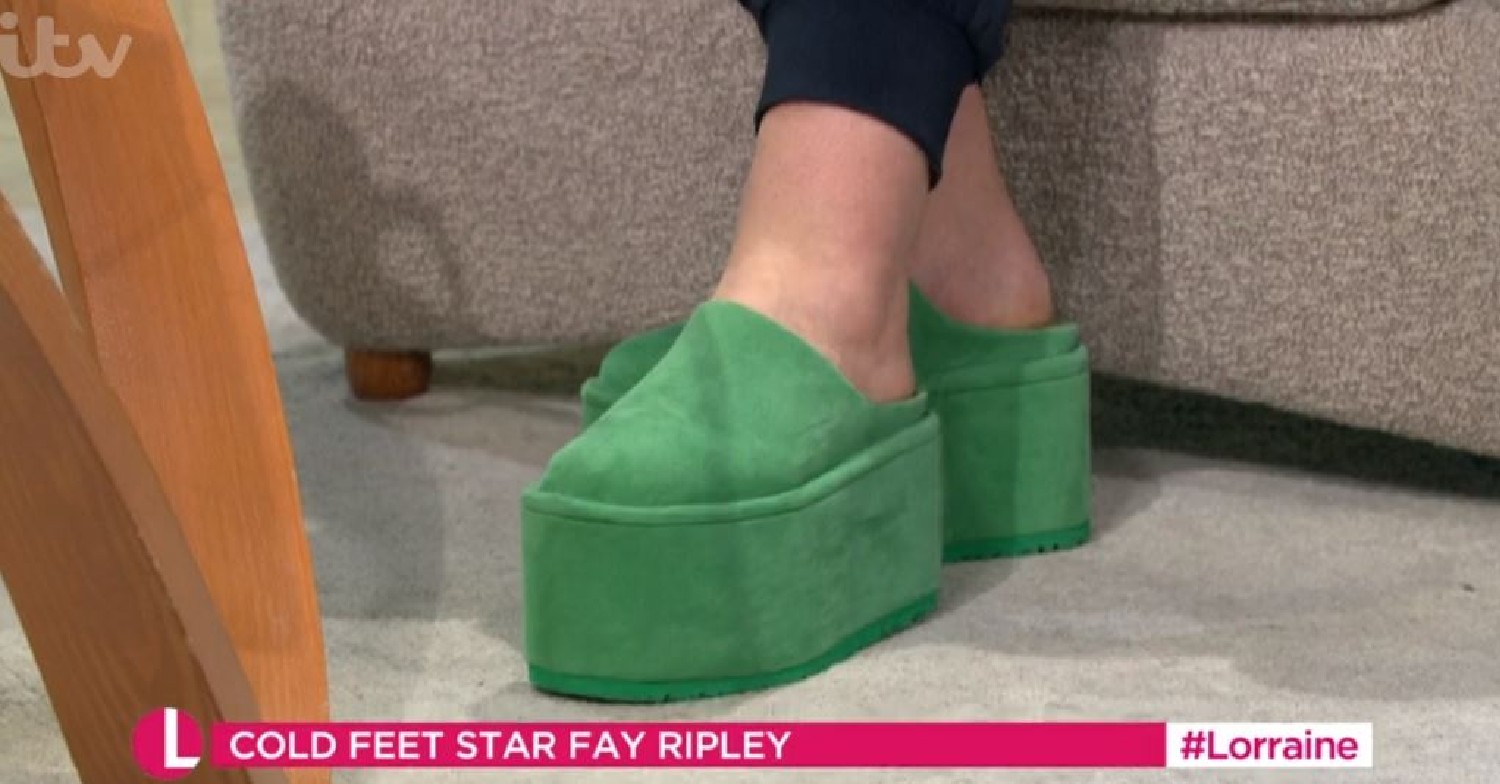 Fay Ripley on Lorraine today