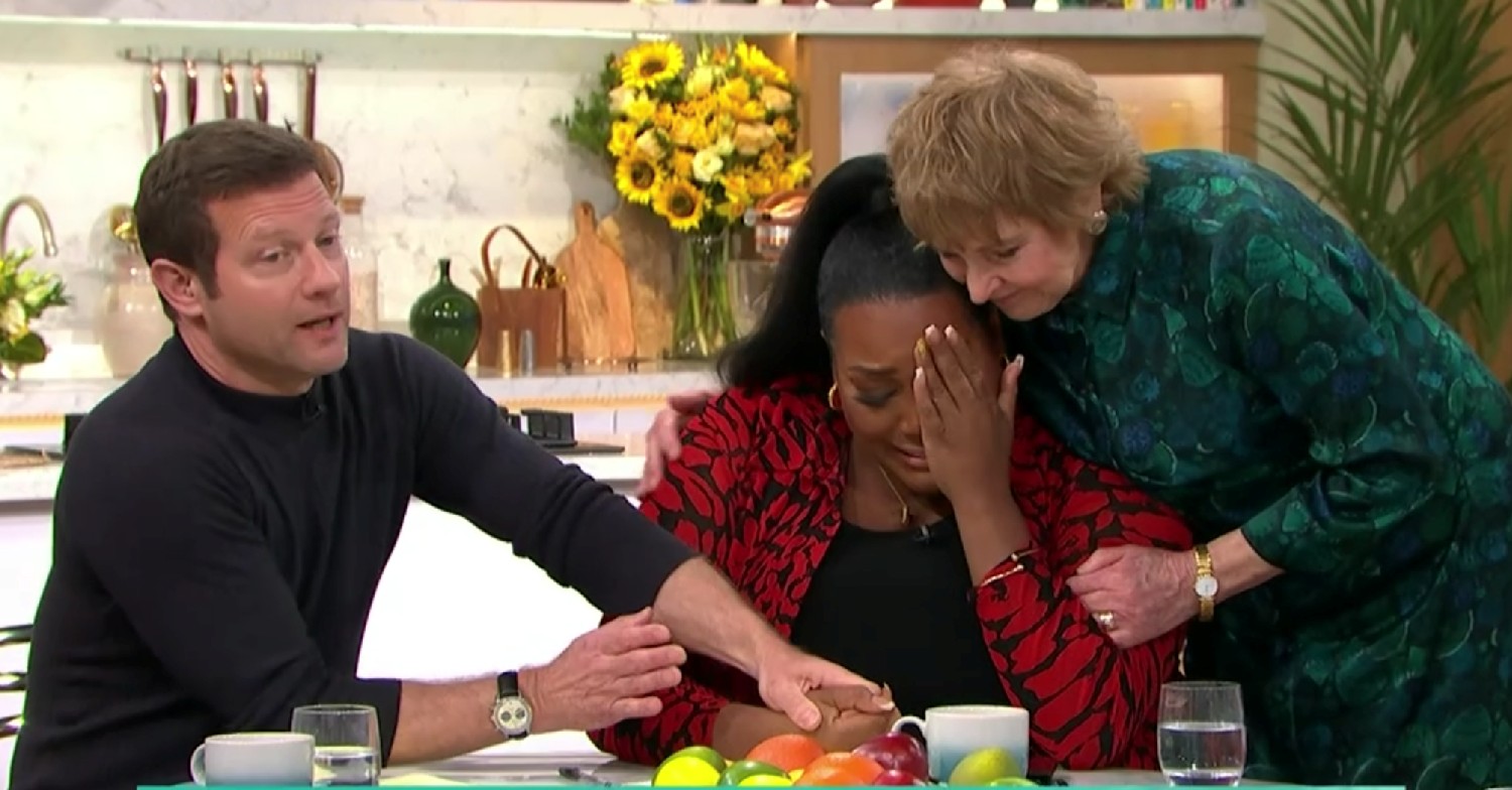 Alison Hammond breaks down on This Morning
