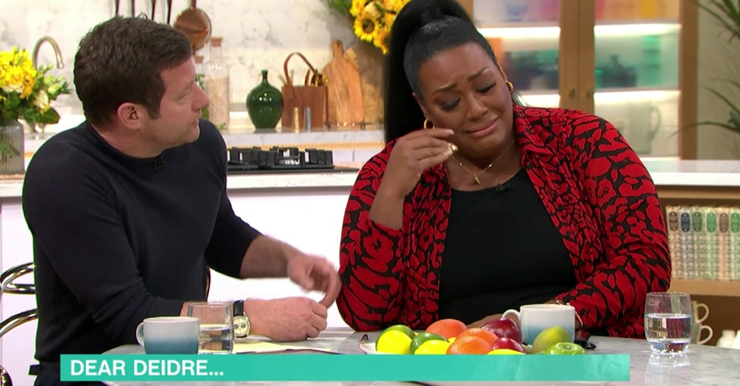 Alison Hammond breaks down on This Morning