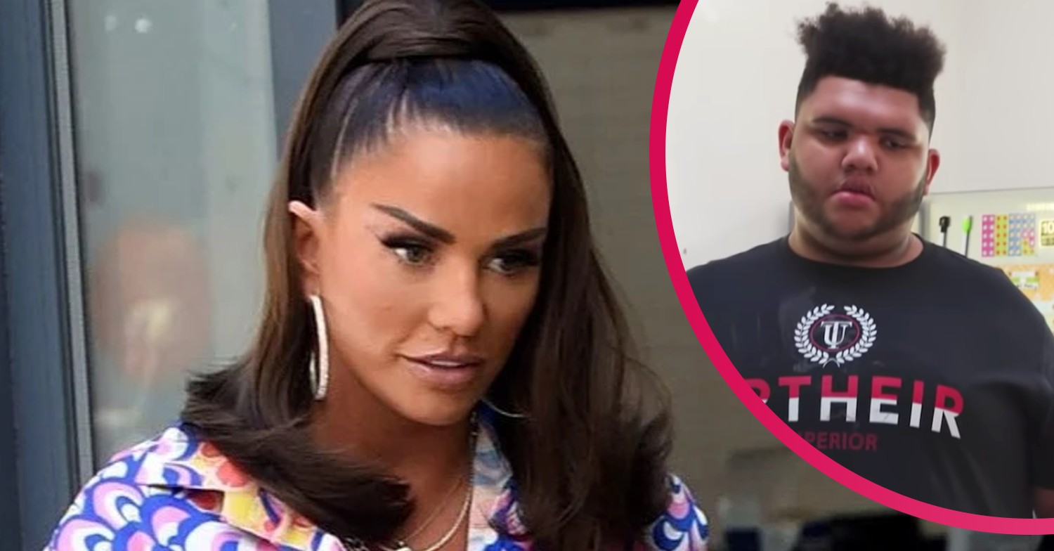 Katie Price and son Harvey